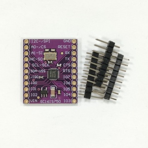 Modulo MCU-750/SC16IS750, convertitore da I2c a Rs485, porta seriale UART a porta IO programmabile per bus IIC/SPI - Product Image 1