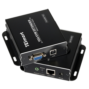 TESmart CAT5e VGA扩展器TX RX 300M VGA音频视频KVM扩展器，带发射器和接收器 - Product Image 2