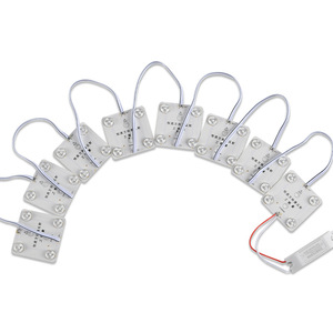 220V yüksek gerilim blokaj ışık modülü yumuşak Film tavan LED reklam ışıklı kutusu beyaz dağınık yansıma blok ışık şeridi - Product Image 1