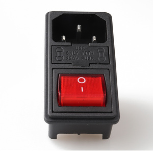 LZ-14-F15 AC Power ซ็อกเก็ตสวิทช์ C14 ไฟฟ้า Power CONNECTOR - Product Image 2