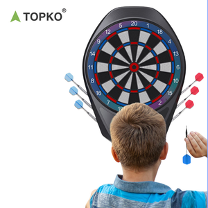 TOPKO电子ダーツボードセット,电子ソフトチップダートボード付きLEDデジタルダーツボードセット最大8人 - Product Image 3