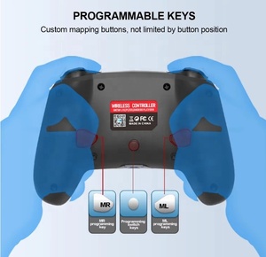 Universal 2.4GHz Wireless RGB LED Light Game Controller with 3.5mm Audio Headset Jack Blue Tooth Gamepad for <strong>Xbox</strong> One Series - Product Image 5