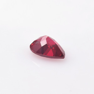 ROOMY 5A Hot Sell Loose Teardrop <strong>Ruby</strong> Pear Cut Synthetic <strong>Ruby</strong> Gems for <strong>Ruby</strong> Jewelry Set - Product Image 2