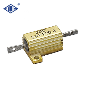 Yüksek değerli RX24 direnç yüksek frekanslı altın alüminyum çin fabrikadan Wirewound frenleme direnci ev sahipliği - Product Image 2