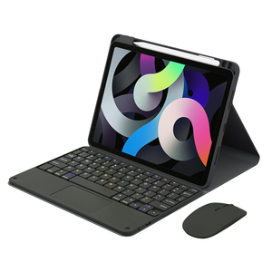 Funda con diseño funcional para teclado de iPad, carcasa con ranura para bolígrafo, Pro 11, Air4, 10, 9