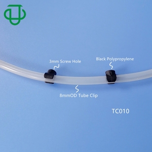 White POM Easy Shut Off Plastic Hand Pinch <strong>Hose</strong> Clamp <strong>Fluid</strong> Flow Control Robert Clamp <strong>Hose</strong> Clip Tube Clamp - Product Image 6
