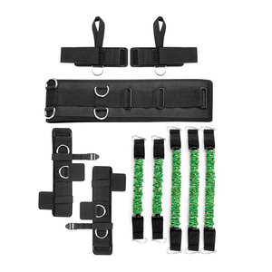 Logotipo personalizado elástico ejercicio largo entrenamiento gimnasio pull up 200lbs bandas de resistencia pesada conjunto ejercicio entrenamiento bucle - Product Image 4