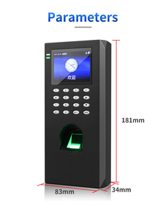 Zkt LF20การควบคุมการเข้าถึงไบโอเมตริกซ์ลายนิ้วมือและเครื่องอ่านบัตร RFID tcp/ip การควบคุมการเข้าถึงและเวลาเข้างาน F4plus ZK - Product Image 5