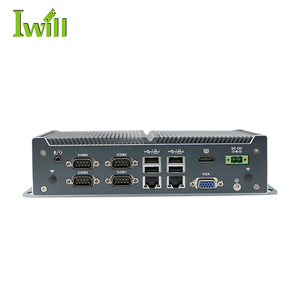 OEM工場J1900組み込みPCシステムVGA 1HD 6COM RS232デュアルLAN産業用コンピューターケースWin Linux OS用 - Product Image 3