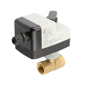 Actuador eléctrico en miniatura OEM ODM personalizable DN15 válvula de bola de latón bidireccional válvulas de control DC12V/DC24V - Product Image 4