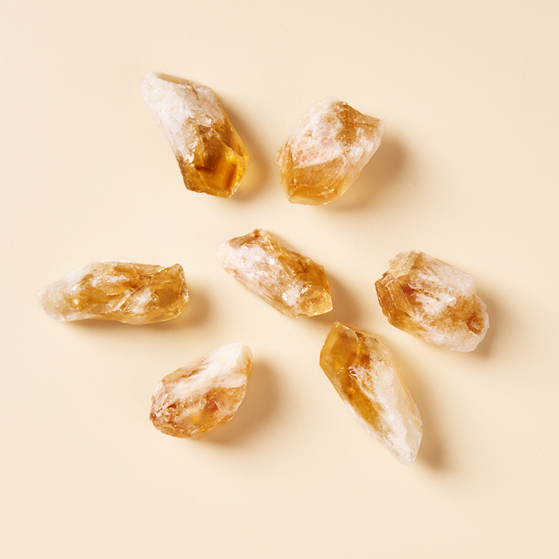 Cure-dents en citrine