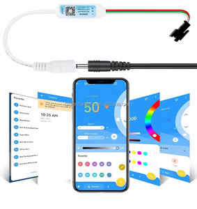 WS2812B WS2811 LED Strip <strong>Controller</strong> SP621E App Control Support Smart Pixels <strong>Controller</strong> <strong>USB</strong> <strong>Input</strong> for Dream Color Light Project - Product Image 3