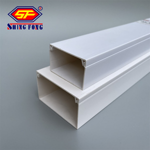 รางพลาสติก20x10มม. 25x16mm เดินสายไฟฟ้าพลาสติกพีวีซี - Product Image 4
