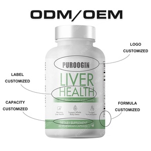 OEM Artichoke ekstrak susu suplemen Thistle Dandelion akar kunyit Berberine kesehatan hati vitmie D kapsul dukungan - Product Image 4