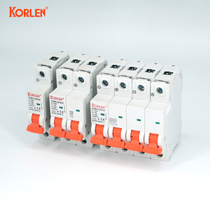 KORLEN C32 6KA 2P 32A 40A DC Disyuntor en miniatura Tipo C de Disyuntor 240V 415V CE CB Aprobado para uso industrial