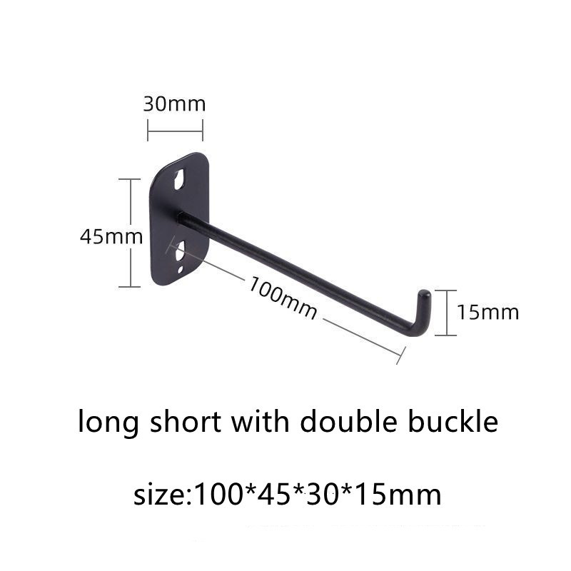 Long crochet avec double boucles Crochet D