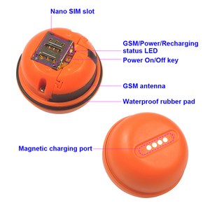 เครื่องติดตามลูกสุนัข GPS กันน้ำขนาดเล็กที่สุดในโลก,เครื่องติดตามสัตว์เลี้ยงสุนัขแมวกันหายอุปกรณ์ติดตาม GPS แบบเรียลไทม์ - Product Image 4