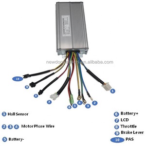 26 27.5 29 inç 2000w kiti Ebike dönüşüm elektrikli bisiklet parçası elektrikli bisiklet dönüşüm kiti ile KT 40A sinüs dalga denetleyicisi - Product Image 3