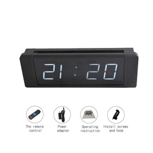 1 "cifre Multi-colori Multi-funzionale Mini orologio digitale a LED da parete Desktop elettronico conto alla rovescia Timer conto alla rovescia - Product Image 5