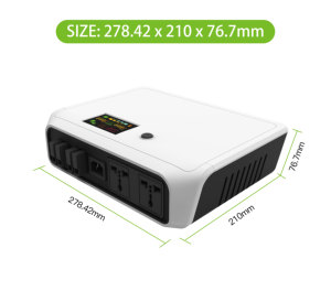 Inversor solar de onda sinusoidal pura 2000VA 1400W con tecnología PWM Entrada AC/DC fuera de la red - Product Image 4