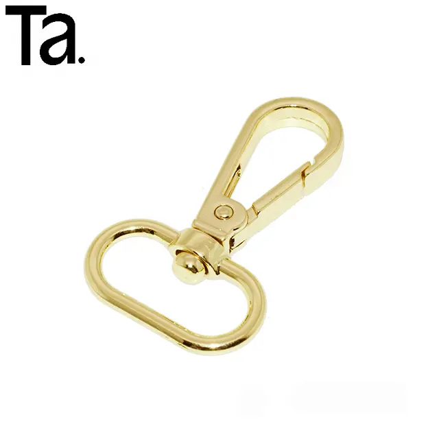 TANAI 1 inch Swivel Clasp Metal Snap Hook handbag hooks Dog Leash Zinc Alloy Metal Swivel Snap Hook