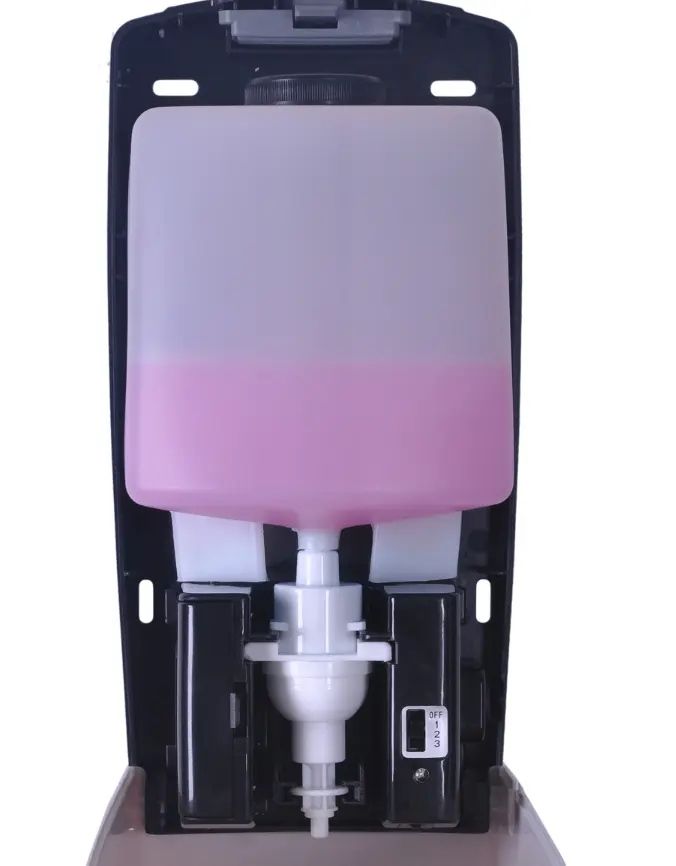 Automatic Soap Dispenser Sensor Liquid Foam Dispenser with Refillable Bottle and Disposable Bag Type