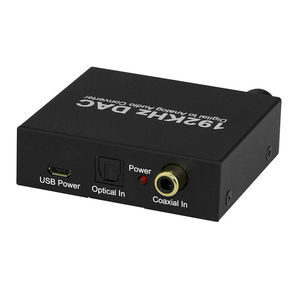 192KHz 24bit DACコンバータデジタルアナログ光同軸オーディオトスリンクアナログ3.5mmステレオオーディオスプリッタコンバータ - Product Image 4