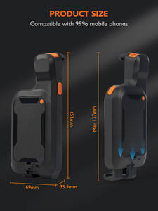 XB-C22 3000毫安时POS终端二维码1D 2D PDF417数据矩阵背夹蓝牙条形码扫描仪 - Product Image 2