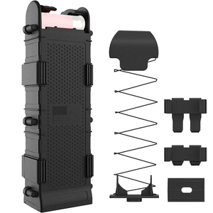 Polymeer Pa66 Hoge Sterkte 8 Ronden 12G Survival Munitie Zakje Tactische Mag Zakje Tactische Holster Tactische Houder Zwart - Product Image 1