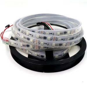 Programlanabilir piksel RGB LED şerit WS2812 RGBIC 12V 24V LED ışık Bar lineer aydınlatma - Product Image 2