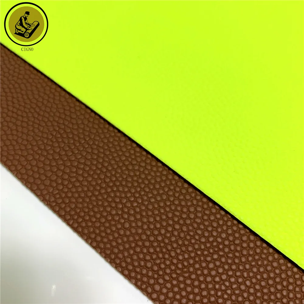 Lychee Pattern Speckled Raised Hand PU Basketball Synthetic Leather For Making Football/Soccer/Ball/Tennis