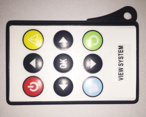 Universal Mini <strong>IR</strong> Camera DV DVD <strong>Remote</strong> Controller Wireless <strong>Remote</strong> Control With Keychain Support Customized Key and Logo - Product Image 5