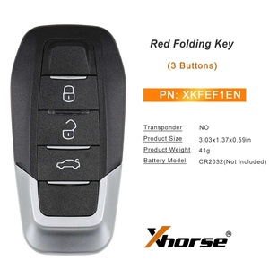 Arayüz XKFEF1EN 3 düğmeler Mini anahtar aracı için evrensel kablolu uzaktan anahtar, VVDI2, VVDI anahtar aracı Max, VVDI anahtar aracı artı - Product Image 6