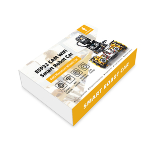 Kit robotici Open Source 328P di fabbrica programmazione stelo fai da te educazione ESP32 CAM controllo Wireless Code practice Kit di avviamento Robot - Product Image 6