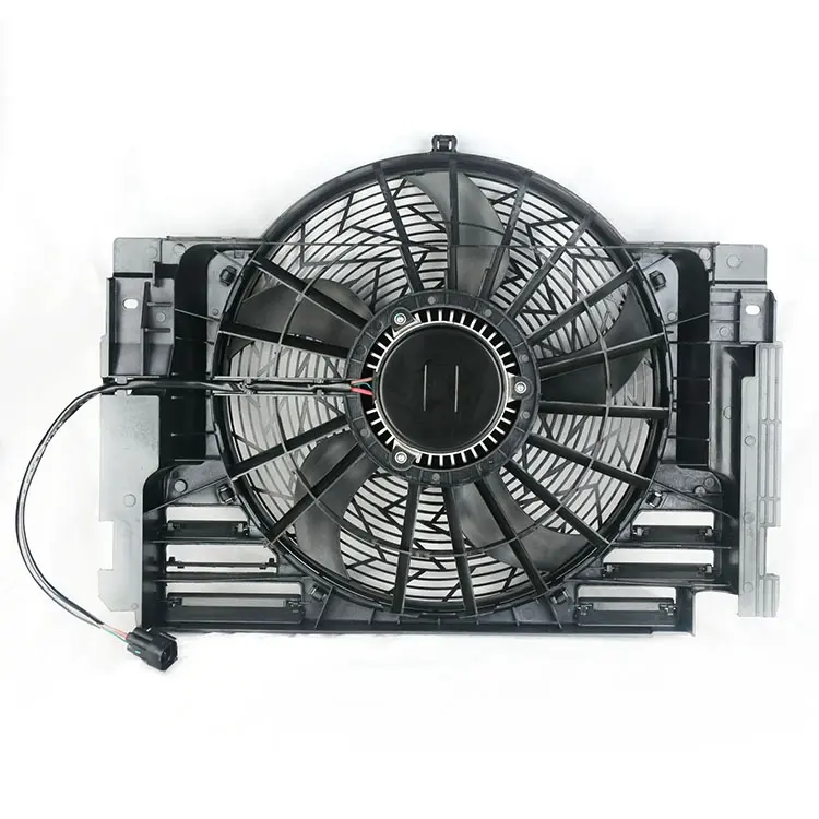 Assemblage de ventilateur de radiateur de refroidissement de voiture 64546921940 64546919051 neuf pour E53 X5 400W condensateur de radiateur de voiture