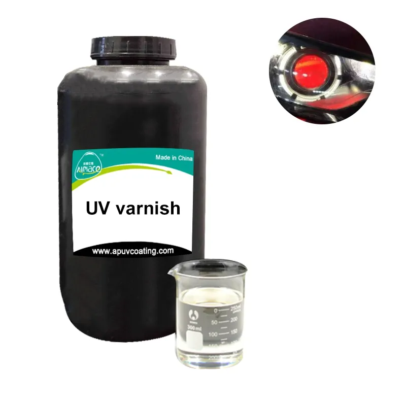 ของเหลวสำหรับไฟหน้ารถเคลือบ UV สำหรับไฟหน้า