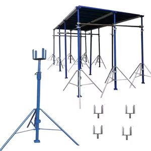 Оцинкованная складная стальная опора для штатива для опалубки - Product Image 3