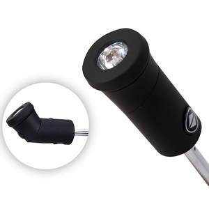 Sáng Tạo Năng Lượng Mặt Trời Ô Nhỏ Gọn Du Lịch Đêm Sử Dụng <span class=keywords><strong>LED</strong></span> Đèn Pin Ô Ô Ngược Tự Động Ô Với Logo - Product Image 2