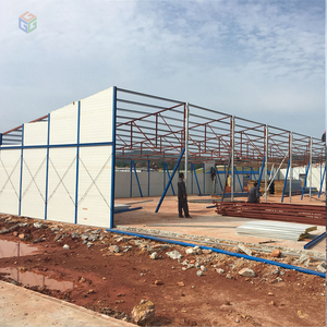 Özel modüler kolayca monte geçici K tipi şantiye ev emek prefabrik ev kamp prefabrik ev - Product Image 5