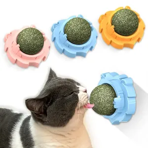 Personalizar Logo Gato Juguete Catnip Bola Zanahoria Forma Pared Gato Lamiendo Piruleta Relajación Gato Catnip Juguete - Product Image 1