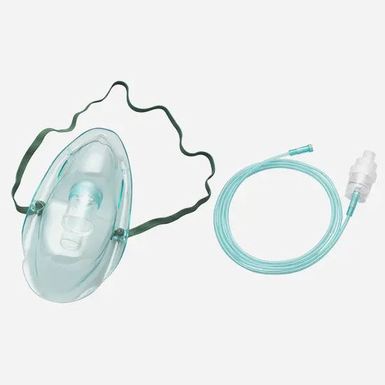 Máscara nebulizadora/máscara nebulizadora con conector giratorio