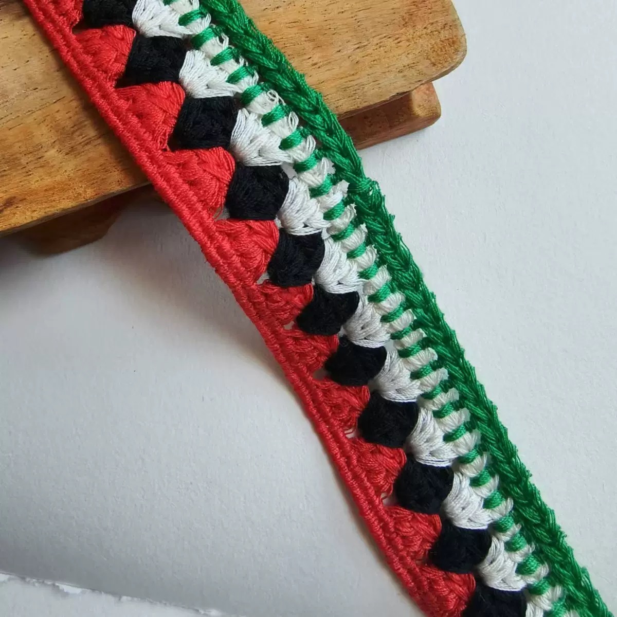 Red black green