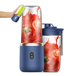 High Quality Portable Blender 6 Blades 300ml Rechargeable Small <strong>Juice</strong> Cup Student Home Multi-function Juicer with a Cup - Product Image 1