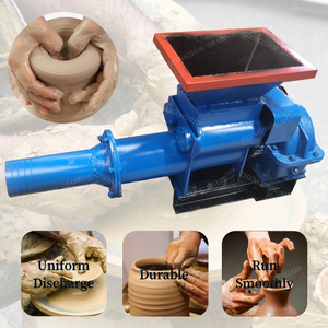 粘土制砖机用新型粘土挤压机土泥陶瓷土红真空挤压机 - Product Image 3