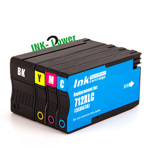 Чернила 712XL 3ED71A XL 712 премиум цвета Картухо струйный картридж для принтера HP712 HP712XL HP Designjet T650 T210 - Product Image 1