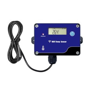 Registrador de datos de humedad de temperatura Wifi inalámbrico en tiempo Real IOT programable con zumbador de alarma - Product Image 1