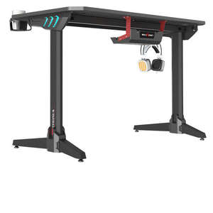 Multifunktion aler verstellbarer RGB I-förmiger Computer tisch Elektrischer Gaming-PC-Tisch Schreibtisch