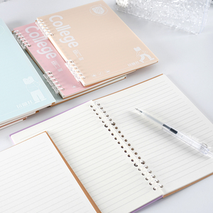 B5 50 Sheets Loose-Leaf <strong>Notebook</strong> with 12-Hole Colorful PP Cover Business Cute for School <strong>Writing</strong> <strong>Exercise</strong> Book - Product Image 6