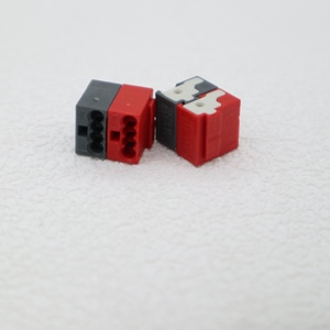 Mini Fast Connectors 8 Pin Push in Connector <strong>Spring</strong> Splicing Compact Wiring Connector <strong>Terminal</strong> <strong>Block</strong> for KNX Products Use - Product Image 2
