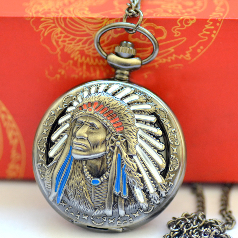 Indian colourful bronze